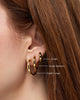 Bold Huggie Hoops - Giulia