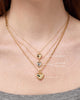 Puffed Heart Necklace - Lev