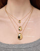 Gold Pendant - Pebble Large