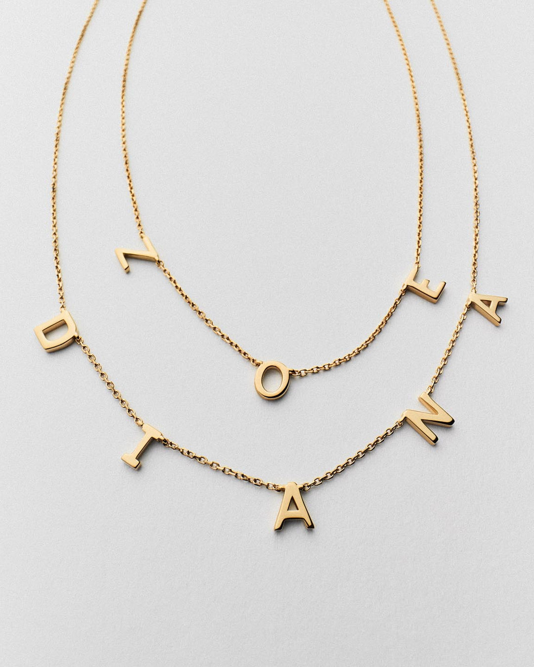 Initial Necklace - Custom Initial Station Necklace