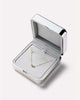 Solid Yellow Gold - 3 Stone Birthstone Necklace