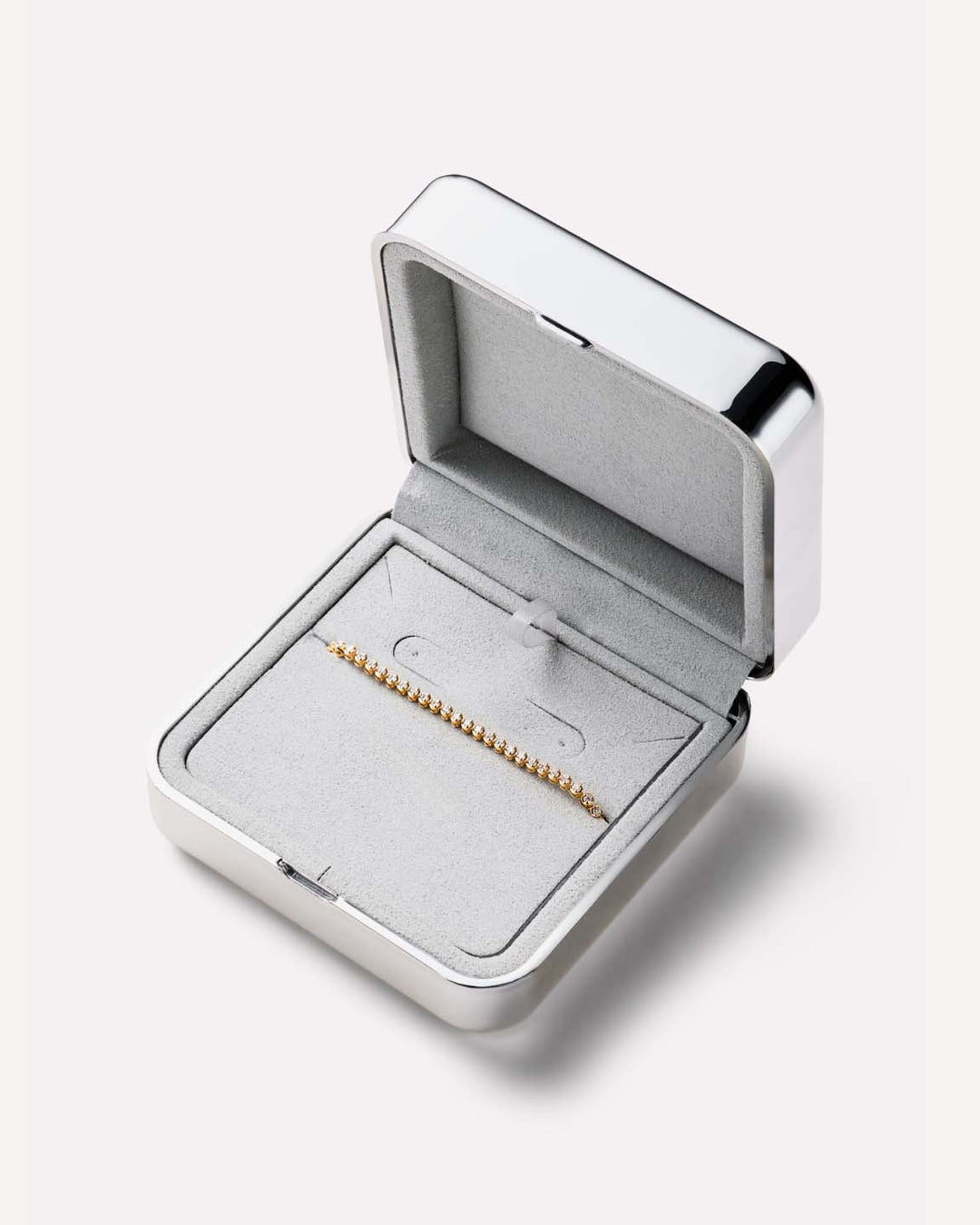 Solid Yellow Gold - Diamond Tennis Bracelet (1/2 ctw)