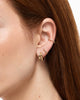 Gold Hoop Earrings - Esme Triple