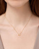 Gold Pendant Necklace - Walker Pendant