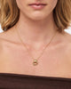 14K Gold Plated Dook Knocker Statement Pendant Necklaces For Women Ana Luisa Palmer Gold