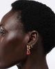 Drop Earrings - Mod Red