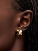 Gold Stud Earrings - Cassia