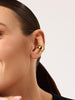 14K Gold Plated Large Sphere Ear Cuff Earrings For Women Ana Luisa Abby Ear Cuff Large