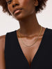 14K Gold Plated Lobster Clasp Classic Soft Box Chain Necklaces For Women Ana Luisa Vero