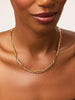 Gold Paperclip Necklace - James