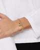 14K Gold Plated Love Lev Heritage Statement Chain Bracelet For Women Ana Luisa Lev Bracelet