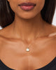 Gold Pendant - Clara Pendant Mother of Pearl