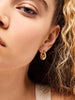 Gold Statement Earrings - Ariel Hoops