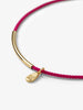 Ana Luisa Jewelry Bracelets Cord Bracelet Breast Cancer Support Bracelet Gold