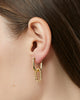 Ana Luisa Jewelry Earrings Drop Double Hoop Earrings Ashley Gold