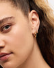 Gold Hoop Earrings - Giulia Medium
