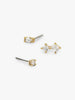 Stud Earrings Set - Val White Set
