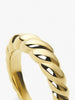 Gold Twist Ring - Rope Slim