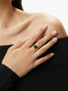 Gold Signet Ring - Amara Black