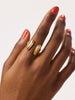 Ana Luisa Jewelry Rings Statement Rings Statement Ring Miley Gold