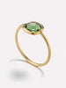 Ana Luisa Jewelry Rings Thin Bands Stone Ring Mae Ring Green Gold