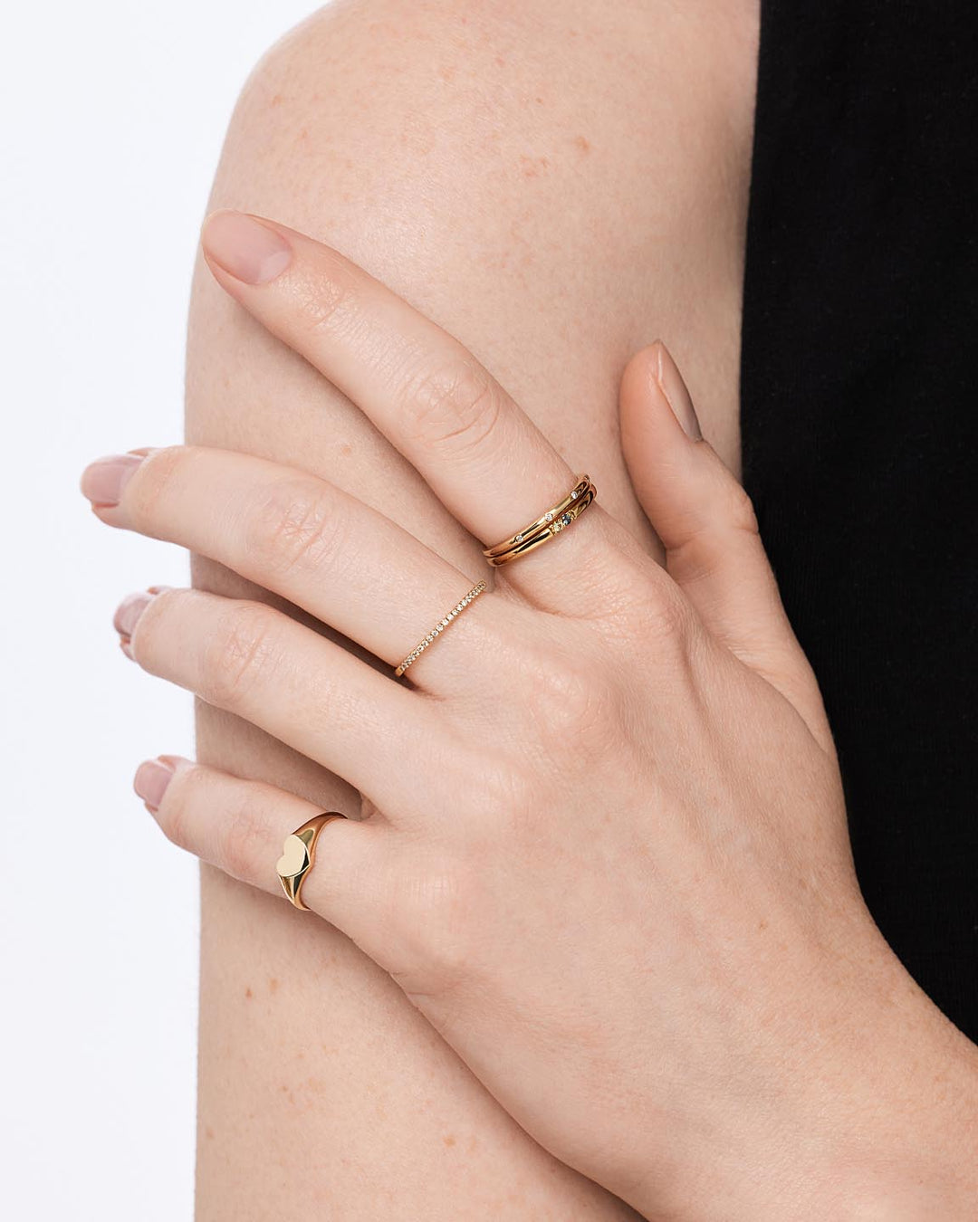 Birthstone Jewelry - 2 Stone Birthstone Ring