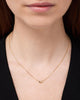 Birthstone Necklace - 2 Stone Birthstone Necklace