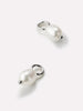 Earring Charms - Pearl Charms Silver