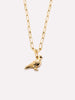 Solid Yellow Gold - Pigeon Charm