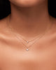 Solid Gold Diamond Fine Chain Necklaces For Women Ana Luisa Trillion Diamond Charm Necklace