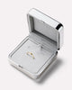 Solid Yellow Gold - Personalized Slim Signet Ring