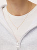 Solid Gold Semi Precious Stones Spring Ring Clasp Birthstone Pendant Necklaces For Women Ana Gold Birthstone