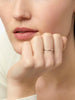 White Solid Gold Paired Sets Band Rings For Women Ana Luisa White Gold Ring Set