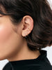 Double Hoop Earrings - Harley Pave