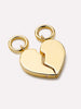 Earring Charms - Best Friend Charm Huggies