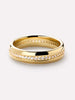 14K Gold Plated Cubic Zirconia Statement Band Rings For Women Ana Luisa Thatcher