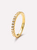 Gold Band Ring - Celine Medium