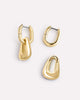 Drop Earrings - Mod Gold