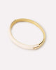 Gold Bangle Bracelet - Brynley White