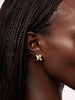 Gold Stud Earrings - Cassia