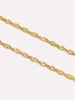 14K Gold Plated Lobster Clasp Delicate Layering Singapore Chain Necklaces For Women Ana Luisa Mickey