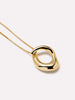 14K Gold Plated Lobster Clasp Statement Pendant Necklaces For Women Ana Luisa Collins