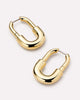 Gold Hoops - Brynley Hoops Large
