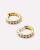 Pearl Hoops - Ashley Medium