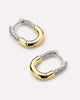 Gold Hoops - Brynley Hoops Mini Micropave