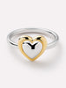Heart Ring - Camelia