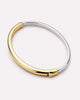 Bangle Bracelet - Brynley Two Tone