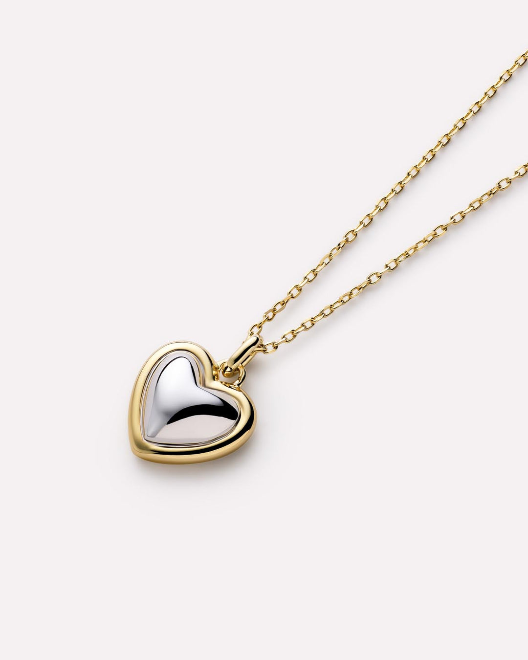 14K Gold Rhodium Plated Two Tone Love Lev Heritage Pendant Necklaces For Women Ana Luisa Lev Small Two Tone