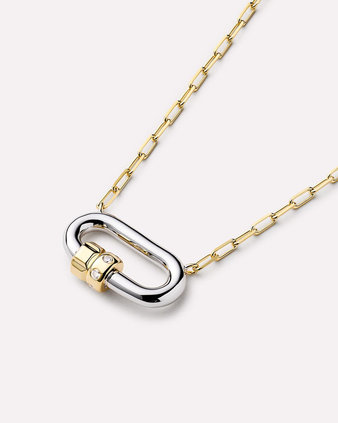 14K Gold Rhodium Plated Two Tone Statement Necklaces For Women Ana Luisa Cyrus Necklace