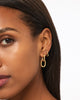 Ana Luisa Jewelry Earrings Drop Double Hoop Earrings Ashley Gold